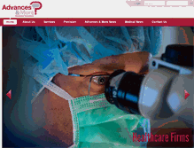 Tablet Screenshot of advancesandmore.com